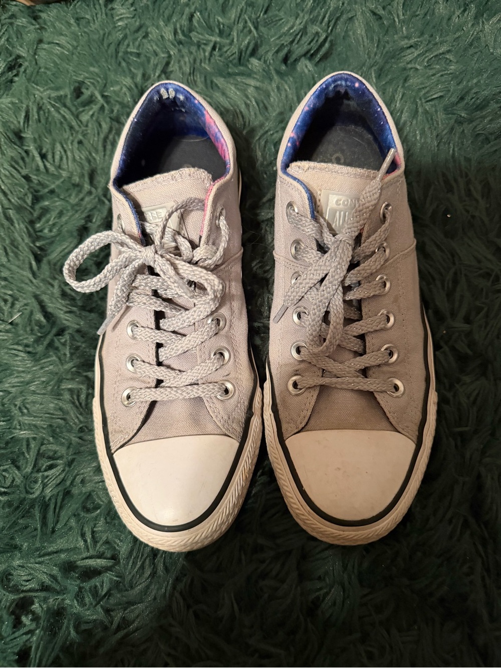 Converse Chuck Taylor All Star Madison Ox Galaxy Tongue Sneakers Size 8